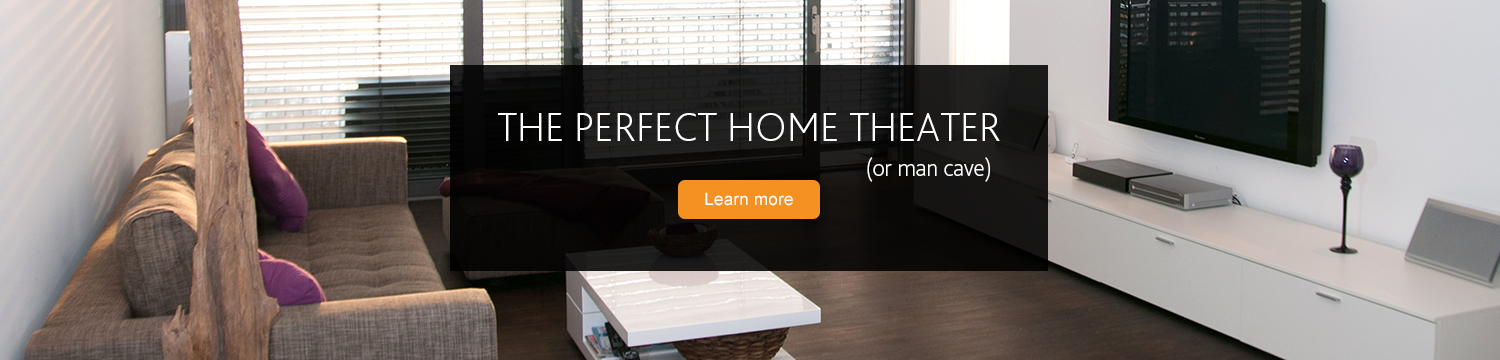 The Perfect Home Theater (or man cave)