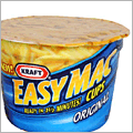 Food & Snacks: Cereals, drinks, popcorn, cookies, candy, macaroni & cheese