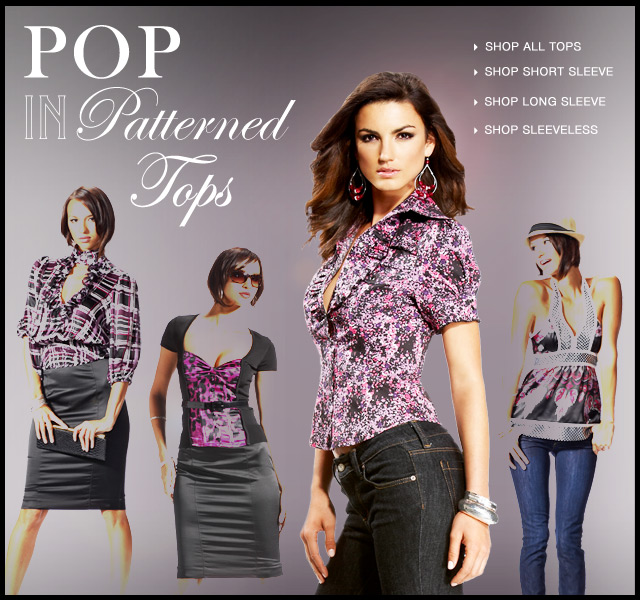 Pop in Patterned Tops