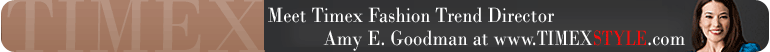 Meet Timex Fashion Trend Director, Amy E. Goodman.