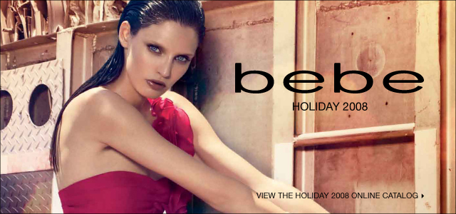 bebe Holiday 2008 Catalog