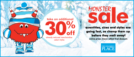monster sale - take an additional 30% off already reduced prices. select styles.