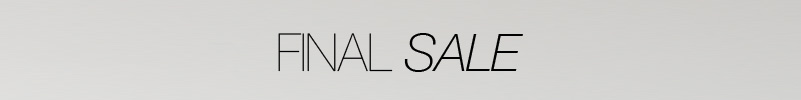 Final Sale