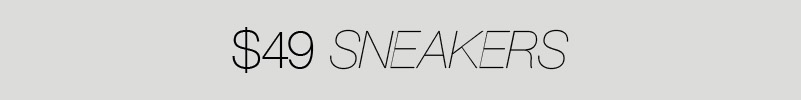 $49 Sneakers