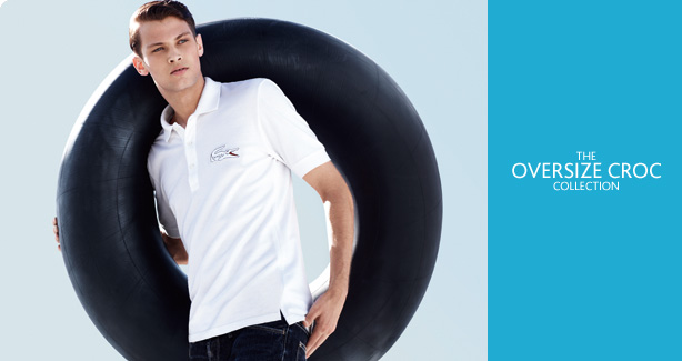 Lacoste Oversized Croc Collection