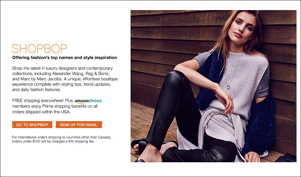 Amazon.com: Shopbop: Clothing, Shoes & Jewelry