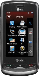 LG Xenon GR500 Phone, Black (AT&T)