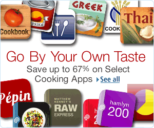 Save up to 67% on Select Cooking Apps