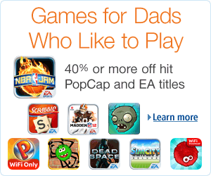 40% or More Off PopCap and EA Games