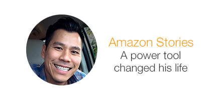 Amazon Stories. A power tool changed his life.