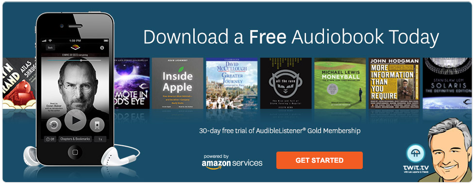 Try Audible free for 30 days and get a free audiobook