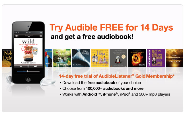 Download an audiobook to your iPod or mp3 player. Listen to digital audiobooks from audible.com.