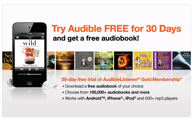 Download a free audiobook to your iPod, Android or mp3 player.