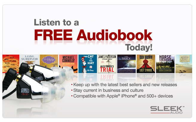 Download an audiobook to your iPod or mp3 player. Listen to digital audiobooks from audible.com.