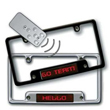 Scrolling License Plate Frame