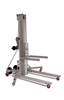 Genie SLC-12 Heavy-Duty Superlift Contractor Lifestyle Shot