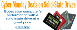 Great Cyber Monday Deals on Solid-State Drives