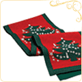 Holiday table linens