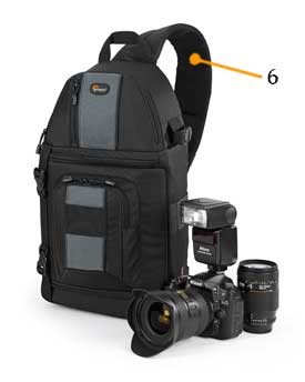 Lowepro SlingShot 202-strap at Amazon.com