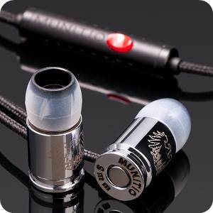 MUNITIO NINES Tactical Earphones with Universal 1-button In-Line Mic