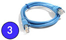 Step 3: Connect the Ethernet cable.