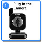 PLug in the Camera