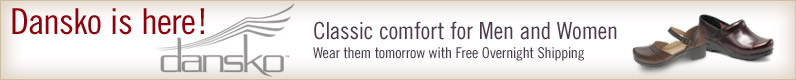 Free Overnight Shipping on Dansko at Endless.com