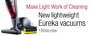 New Lightweight Vacuums from Eureka