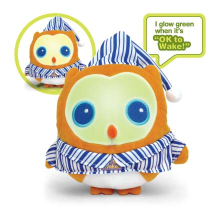 OK to Wake! Owl is a cuddly friend that helps kids and parents get more sleep! For parents, every extra minute of sleep is a luxury.