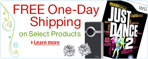FREE One-Day Shipping on Select Products