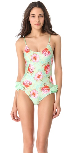 Shop Amore & Sorvete Daisy One Piece Swimsuit and Amore & Sorvete online - Apparel, Womens, Swim, Swim,  online Store