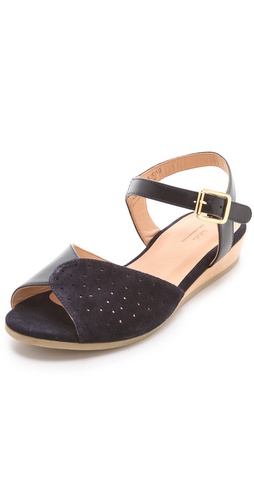 A.P.C. Demi Wedge Sandals