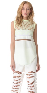 Alexander Wang Glow Engineered Zebra Tank