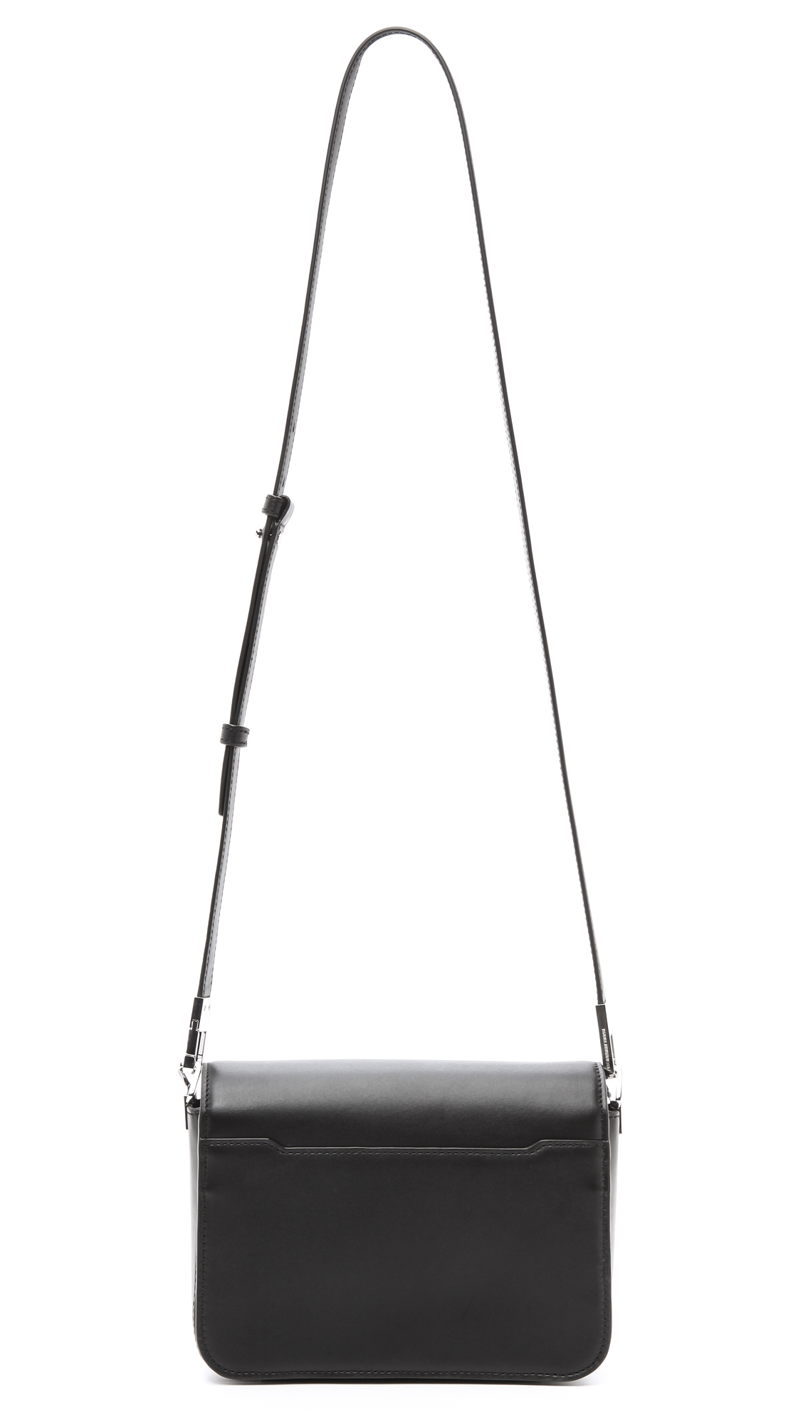black small sling bag
