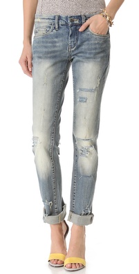 Blank Denim Relaxed Straight Leg Jeans