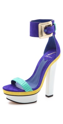B Brian Atwood Braganca Platform Sandals
