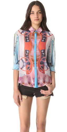 Clover Canyon Wheels Blouse