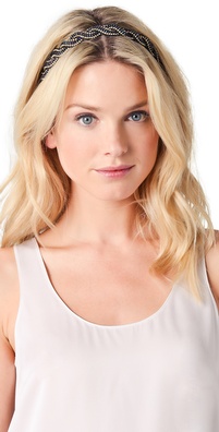 Deepa Gurnani Crystal Wave Headband