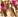 Antique Gold/Fuchsia