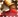 Antique Gold/Red