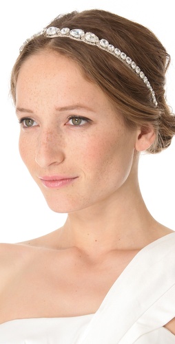 Deepa Gurnani Faceted Crystal Headband at Shopbop.com