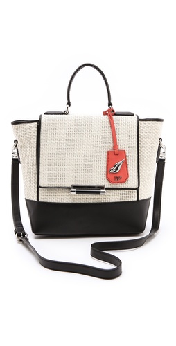 Shop Diane von Furstenberg 440 Small Raffia Bag and Diane von Furstenberg online - Accessories,Womens,Handbags,Satchel, online Store