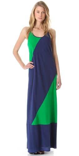 DKNY Colorblock Maxi Dress at Shopbop.com