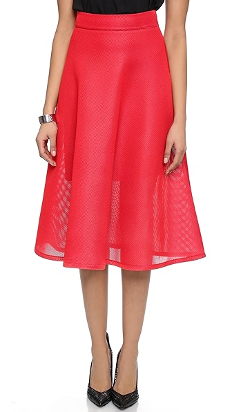 DKNY Full Midi Skirt SHOPBOP