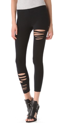 David Lerner Half Ripped Leggings