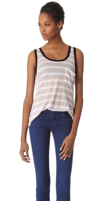 Enza Costa Pocket Racer Tank