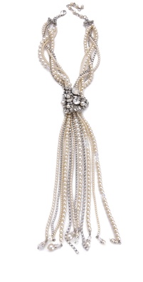 Erickson Beamon White Wedding Necklace