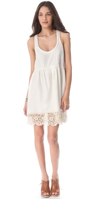 Free People Linen Babydoll Dress