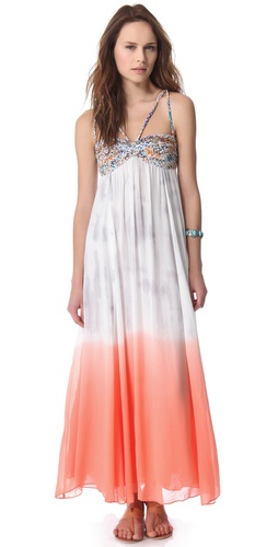 Free People Snake Goddess Maxi Dress