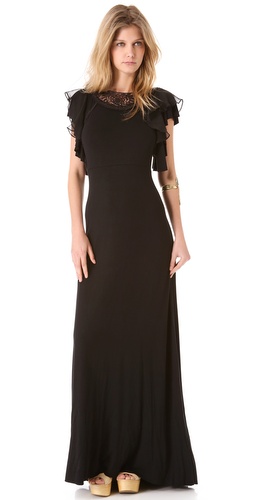 Free People Film Noir Maxi Dress